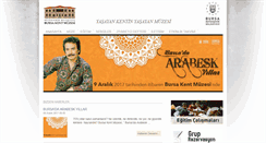 Desktop Screenshot of bursakentmuzesi.com